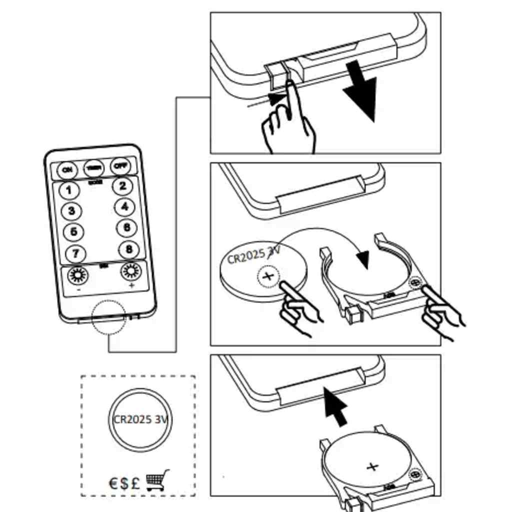 Star and Moon Fairy Lights Remote Control 345 LED Colourful